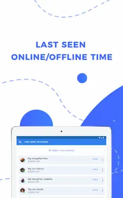 LastSeen on Telegram android App screenshot 5